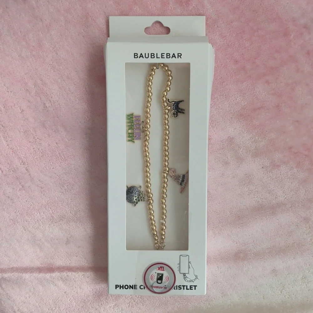 Baublebar Phone Charm Wristlet Witchy Bling New